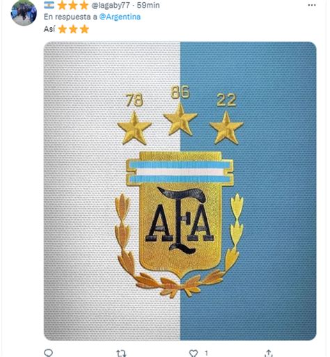 escudo de la selección argentina 3 estrellas